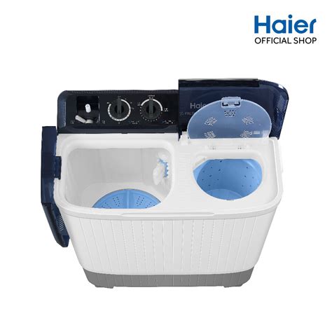 Haier เครื่องซักผ้า 2 ถัง กึ่งอัตโนมัติ ความจุ 75 Kg รุ่น Htw70 1217 ไฮเออร์ Thaipick