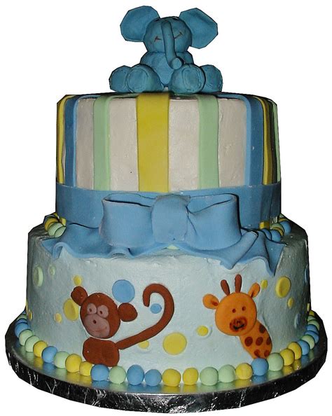 Sugar Mama's Bakery: Animal Baby Shower Cake