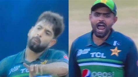 Watch Kl Rahul Can T Stop Smiling After Babar Azam Scolds Haris Rauf