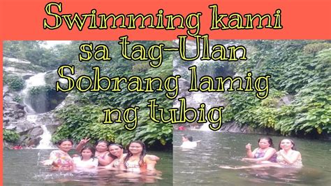 Nag Swimming Kami Parang Ice Yung Tubig Lamigggg Cia Castelo Youtube