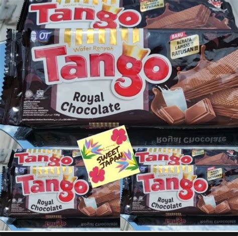 Ready Wafer Tango Dengan Varian Rasa Yang Berbeda Coklat Vanila Isi