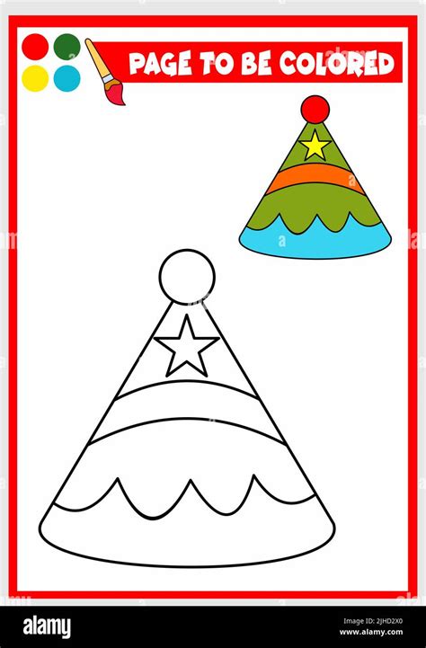 Party Hat Coloring Pages