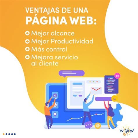 Ventajas De Una P Gina Web Web Development Design Digital Marketing