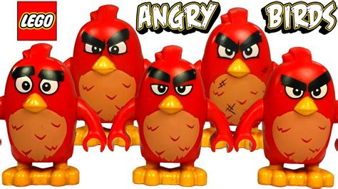 Lego Angry Birds Red Bird Comparison Collection Brickqueen Youtube