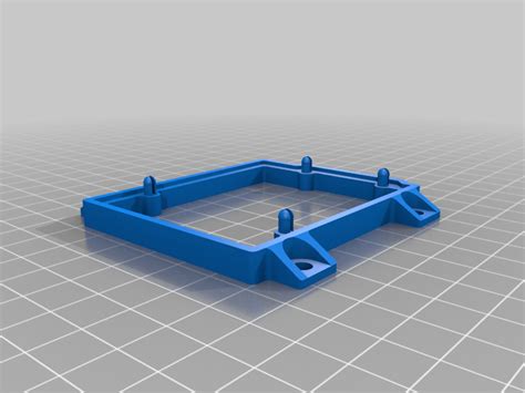 Free 3D file Arduino / WEMOS D1 mounting frame 🖼️・3D printable model to ...