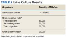 Oral Therapy for Aerococcus urinae Bacteremia and Thoracic ...