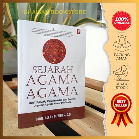 Jual Buku Sejarah Agama Agama Studi Sejarah Prof Allan Menzies D D