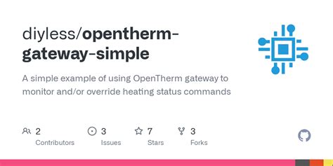 GitHub Diyless Opentherm Gateway Simple A Simple Example Of Using