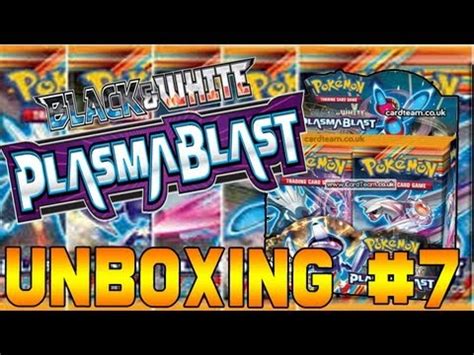 Unboxing 7 Pokémon TCG Plasma Blast Booster Box YouTube