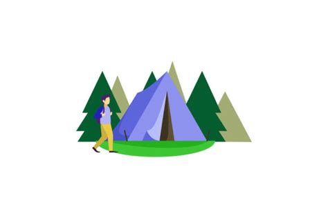 Camping Summer Icons Graphic By Myplumpystudio Creative Fabrica