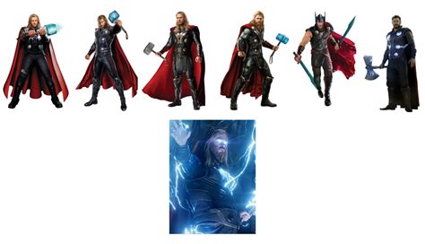 Thor's Evolution (2011-2019) : r/marvelstudios