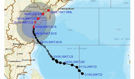 Cyclone Michaung Landfall Begins On Ap Coast Imd Issues Red Alert