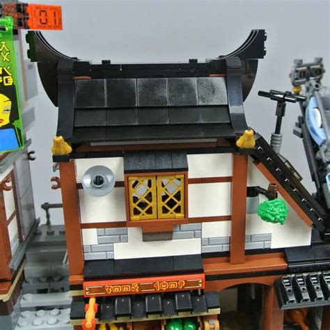 Movie MOC Expert Ninjago City Docks Building Blocks