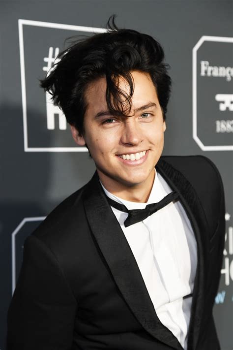 Cole Sprouse At The 2019 Critics Choice Awards Popsugar Celebrity Uk