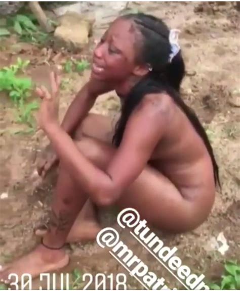 VIDEO Lady Stripped For Stealing A Phone Celebrities Nigeria