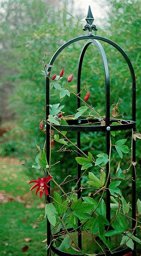 Traditional Obelisk Poppy Forge Garden Metal Obelisk Garden Obelisk