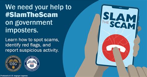 Protect Yourself From Social Security Scams Social Media Resources SSA