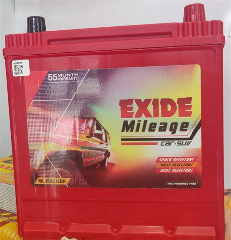 Exide Mileage Ml D Lbh Ah Rk Traders