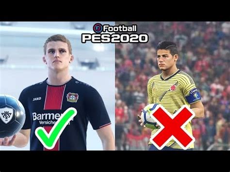 LA LISTA OFICIAL DE LICENCIAS EN PES 2020 YouTube