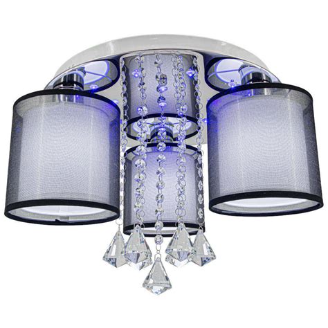 Lampa Sufitowa Elmdrs C Mdeco Aba Urowa Oprawa Crystal Glamour