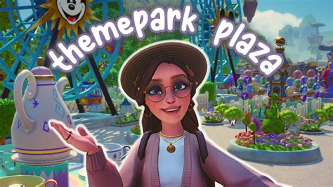 I Turned My Plaza Into A Theme Park In Disney Dreamlight Valley Youtube