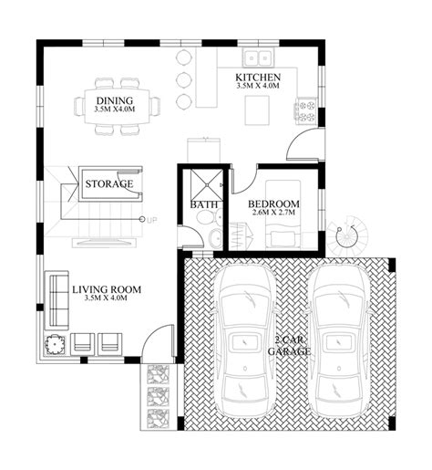 Modern House Plan Ground Floor