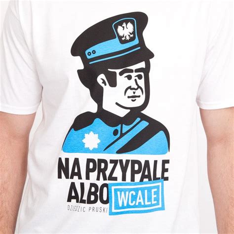 Dziedzic Pruski T Shirt Na Przypale White Bludshop Sklep Online