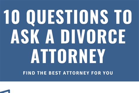 Questions To Ask Divorce Attorney