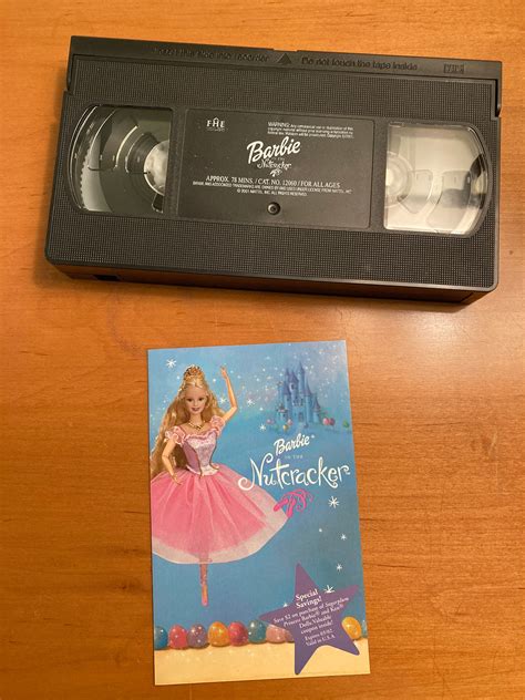 Barbie Swan Lake Nutcracker Vhs Tapes Etsy Australia