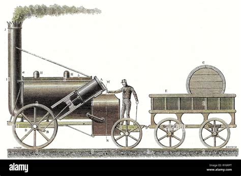 George Stephenson Rocket Locomotive - Stephenson's father george was a rail pioneer who, like ...