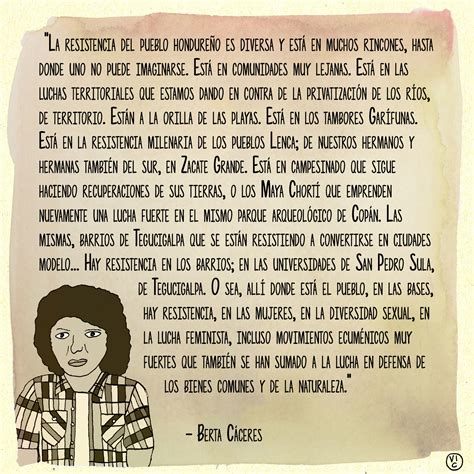 Berta Cáceres, ¡presente! – Dichos de un bicho