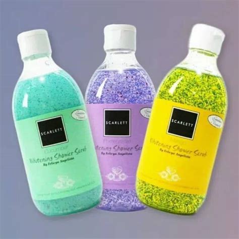 Original Shower Scrub Scarlett Whitening Scarlett Body Wash