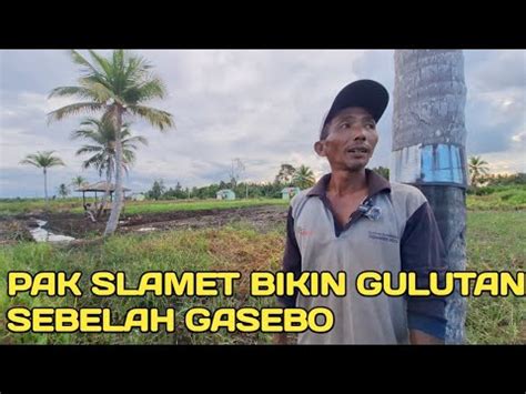 PAK SLAMET PUNYA CARA SENDIRI UNTUK MENATA LAHAN SEPERTI DESTINASI