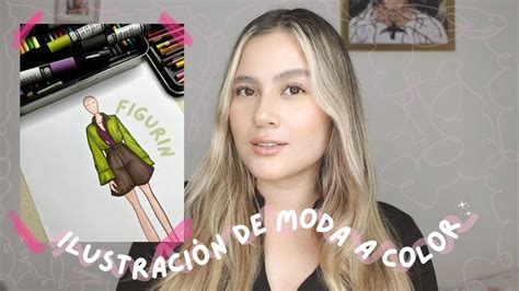 Como dibujar ropa en un figurín Ilustración de Moda paso a paso