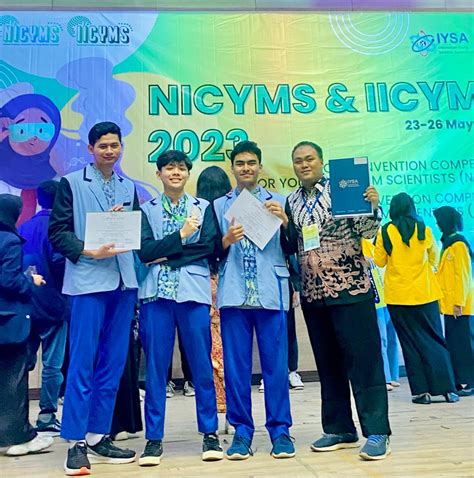 Siswa SMA IT Bina Amal Raih Silver Medali Ajang Internasional