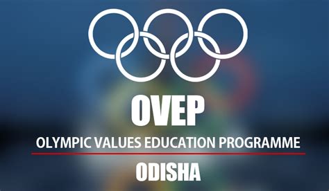 Olympic Values Education Programme Launched In Odisha The Week