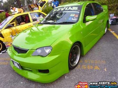 gen hijau modified proton gen  bodykit custom vip style