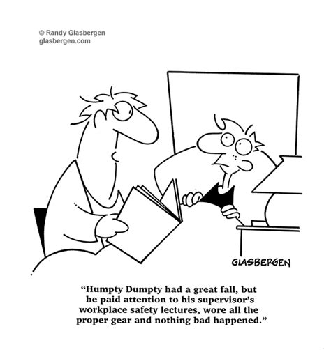 Safety At Work - Randy Glasbergen - Glasbergen Cartoon Service