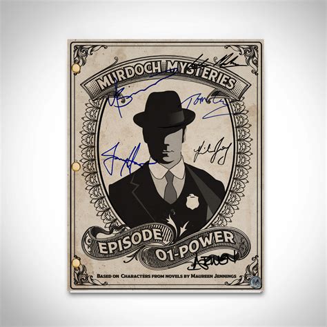 Murdoch Mysteries Transcript Limited Signature Edition | RARE-T