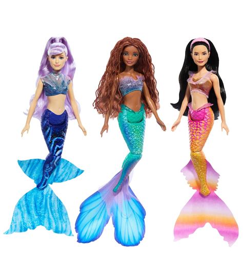 Pack Mu Ecas Ariel Y Sus Hermanas Hnd Disney Princess Mattel