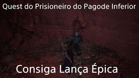 Black Myth Wukong Lança Épica Pro Bastão Quest do prisioneiro do