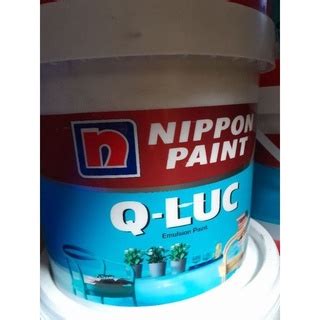 Jual Cat Tembok QLUC 20kg White 1505 Putih Q LUC Nippon Paint Netto