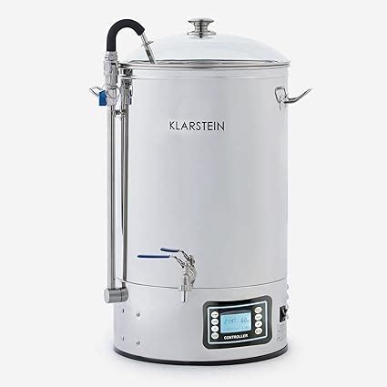 Klarstein Fermentador Cerveza L Macerador Cerveza Artesana Con Caldero