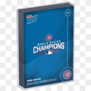 The Chicago Cubs Are Your World Series Champs And Their Box HD Png