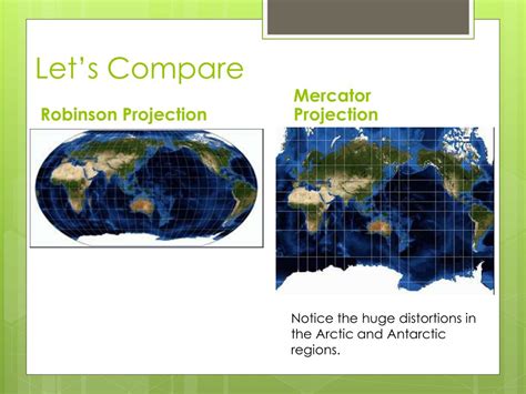 PPT - Robinson Projection Map & Mercator Projection Map PowerPoint ...