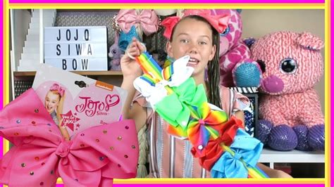 Jojo Siwa Bow Haul Huge Collection Unboxing🎀 Youtube