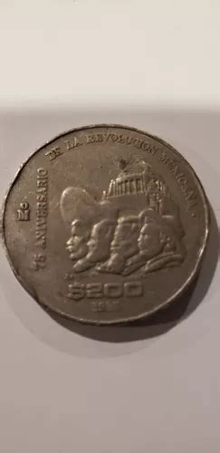 Moneda De 200 Pesos 75 Aniv Revol Mex 1985 Ofrece MercadoLibre