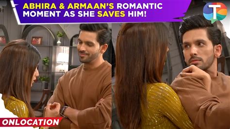 Yeh Rishta Kya Kehlata Hai Update Abhira Saves Armaan From Falling