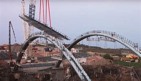 Excellent Video Time Lapse Of The Whole Erques Bridge Construction