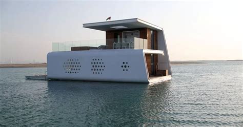 Inside Dubais Luxury Floating Houses With James Bond Style Underwater